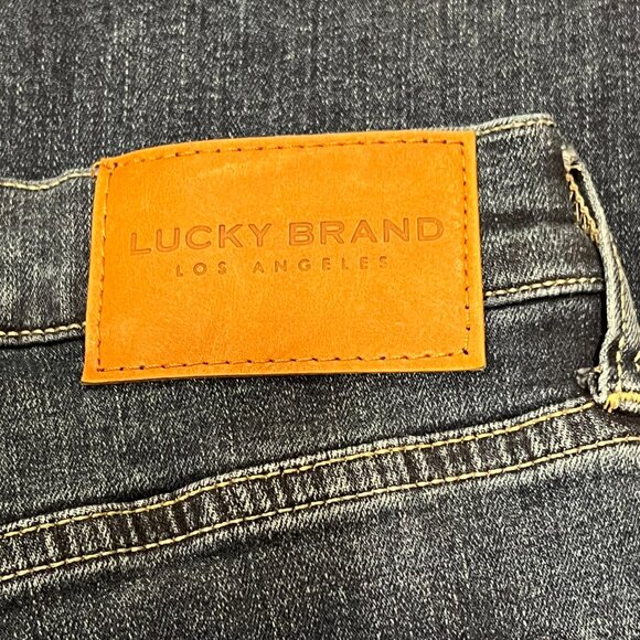 Lucky Brand High Rise 'Stevie Flare' Jeans, Med Wash, 10 - Picture 6 of 10